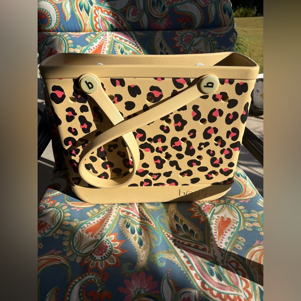 Leopard Print Baby Bogg Bag